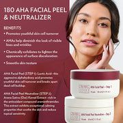 Bundle #12 - AHA Face Peel with 180 Face Wash